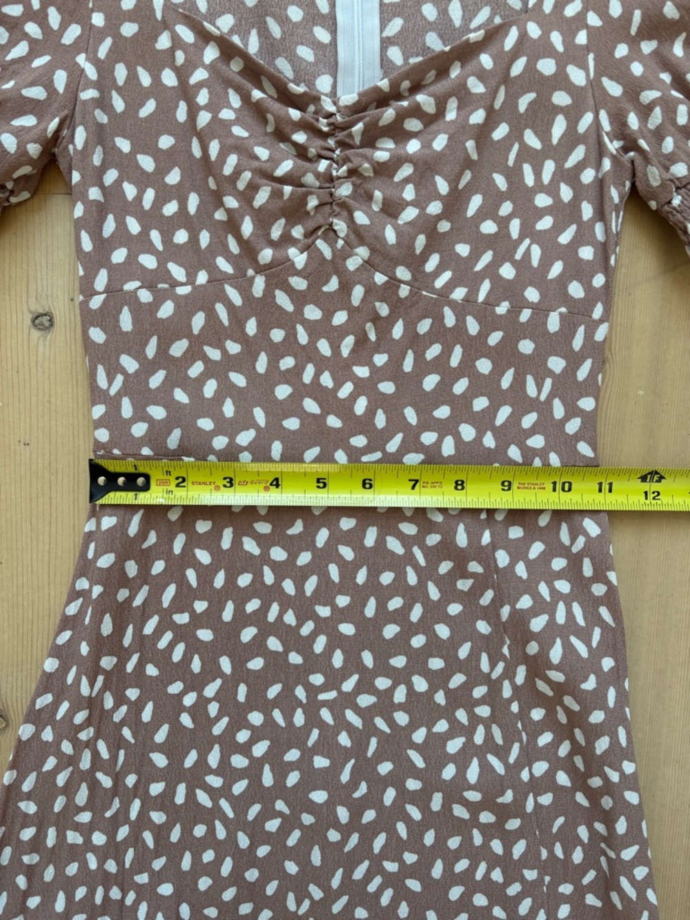 Petal & Pup Mauve Dot Midi Dress - Picture 12 of 13